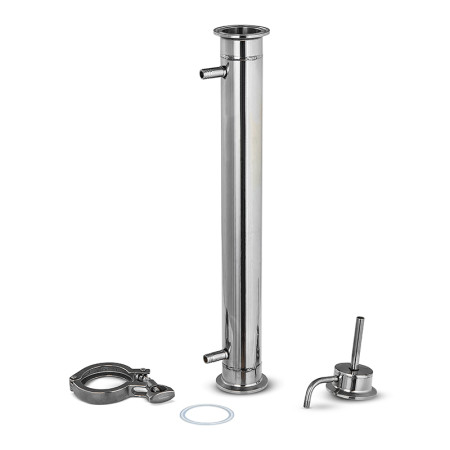 Shell-and-tube cooler "Aroma" with clamp 1,5 inches в Твери