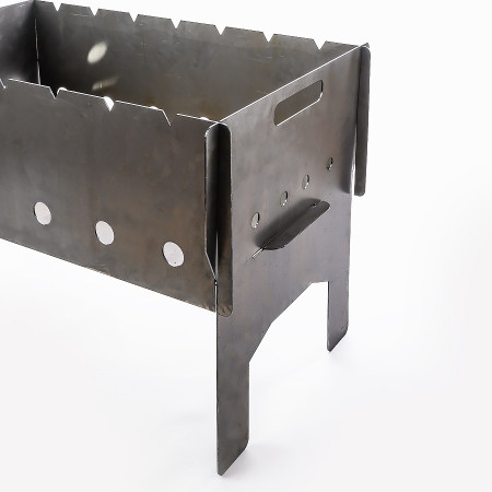 Collapsible steel brazier 550*200*310 mm в Твери