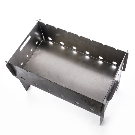Collapsible steel brazier 550*200*310 mm в Твери