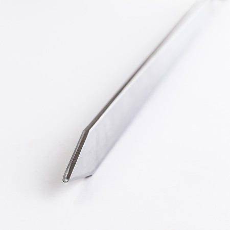 Шампур нержавеющий 620*12*3 мм с деревянной ручкой в Твери