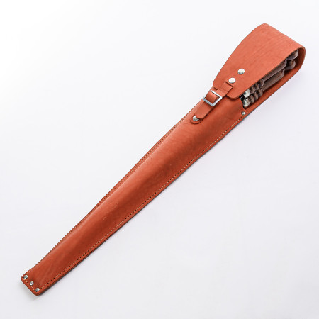 A set of skewers 670*12*3 mm in an orange leather case в Твери