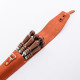 A set of skewers 670*12*3 mm in an orange leather case в Твери