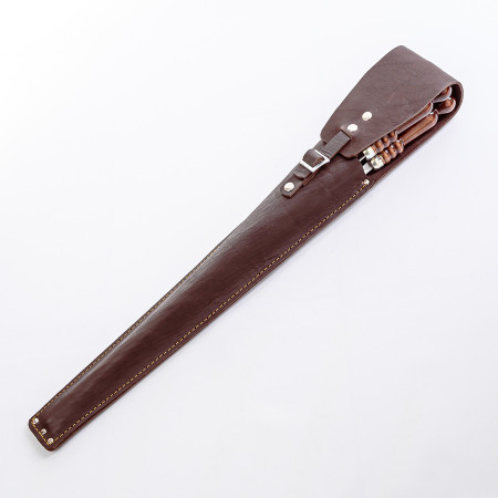 A set of skewers 670*12*3 mm in brown leather case в Твери