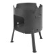 Stove with a diameter of 340 mm for a cauldron of 8-10 liters в Твери