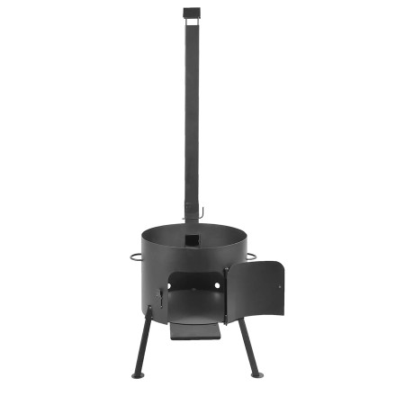 Stove with a diameter of 360 mm with a pipe for a cauldron of 12 liters в Твери