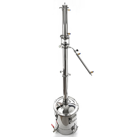 Packed distillation column 30/350/t with CLAMP 3 inches в Твери
