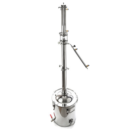 Packed distillation column 50/400/t with CLAMP (3 inches) в Твери