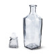 Бутылка (штоф) "Элегант" стеклянная 0,5 литра с пробкой  в Твери