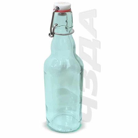 Бутылка стеклянная с бугельной пробкой 0,5 литра в Твери