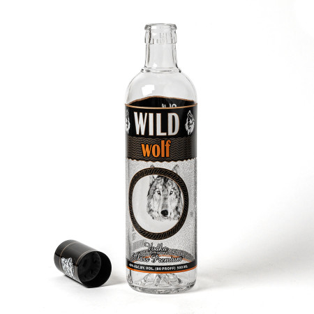 Souvenir bottle "Wolf" 0.5 liter в Твери
