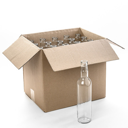 20 bottles of "Guala" 0.5 l without caps in a box в Твери